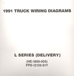 1991 Ford Medium/Heavy Truck L-Series Wiring Diagrams (Delivery Configuration)