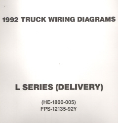 1992 Ford Medium/Heavy Truck L-Series Wiring Diagrams (Delivery Configuration)