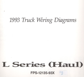 1993 Ford Medium/Heavy Truck L-Series Wiring Diagrams (Haul Configuration)