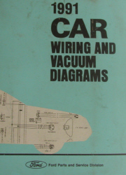 1991 Ford Car Factory Wiring Diagrams