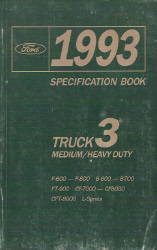 1993 Ford Medium/Heavy Duty Factory Specification Manual