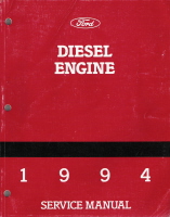 1994 Ford Medium Heavy Duty Diesel Engine Factory Service Manual
