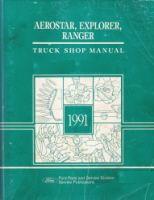 1991 Ford Aerostar, Explorer & Ranger Truck Shop Manual - Body/Electrical- Volume 2