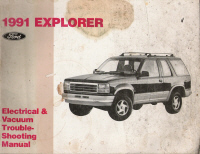 1993 Ford Explorer Electrical and Vacuum Troubleshooting Manual