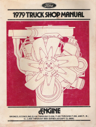 1979 Ford Truck Shop Manual - Engine