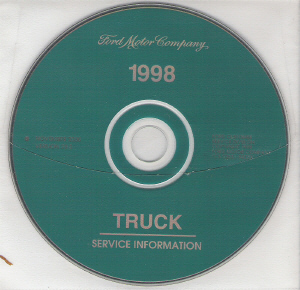1998 Model Year Ford Truck & Van: Factory Workshop Information CD-ROM