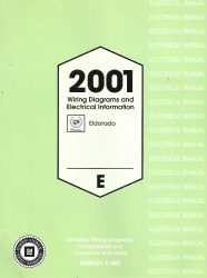 2001 Cadillac Eldorado Factory Wiring Diagrams Manual