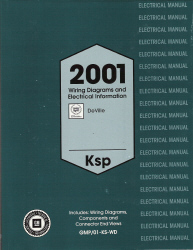 2001 Chevrolet Cavalier and Pontiac Sunfire Factory Wiring Diagrams Manual