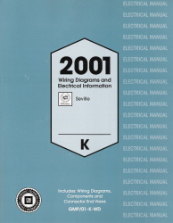 2001 Cadillac Seville Factory Wiring Diagrams Manual