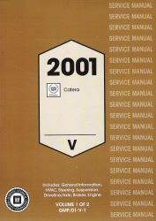 2001 Cadillac Catera Factory Service Manual
