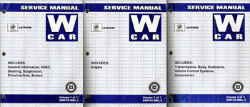 2005 Buick Lacrosse Factory Service Manual - 3 Volume set