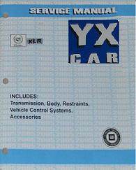 2005 Cadillac XLR Factory Service Repair Workshop Manual 2 Vol. Set