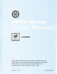 2008 Buick Lucerne Factory Service Manual