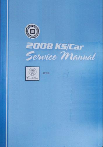2008 Cadillac DTS Factory Service Manual 3 Vol. Set