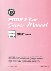 2008 Chevrolet New Style Malibu Factory Service Manual