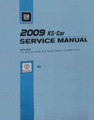 2009 Cadillac DTS Factory Service Manual, 3 Vol. Set