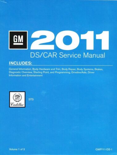 2011 Cadillac STS Factory Service Manual