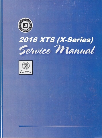 2016 Cadillac XTS Factory Service Manual - 4 Volume Set