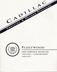 1995 Cadillac Fleetwood Rear Wheel Drive Service Manual - 2 Volume Set