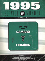 1995 Chevrolet Camaro & Pontiac Firebird Factory Service Manual - 2 Volume Set