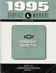 1995 Chevrolet Corsica & Beretta Factory Service Manual - 2 Volume Set