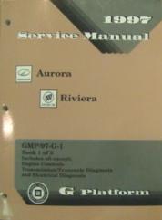 1997 Oldsmobile Aurora & Buick Riviera Service Repair Manual - 2 Vol. Set