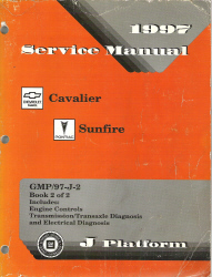 1997 Chevrolet Cavalier  & Pontiac Sunfire Factory Service Manual