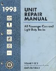 1998 All GM Passenger Cars and Light Duty Trucks Transmission, Transaxle and Transfer Case Unit Repair Manual, 2 Volume Set