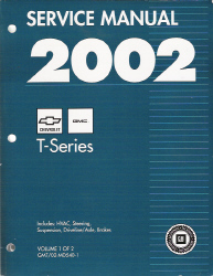 2002 Chevrolet/GMC T-Series Medium Duty Factory Service Manual - 2 Volume Set