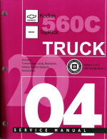 2004 Medium Duty 560 C-Series Truck (MD-Platform), Kodiak and Topkick, Service Manual