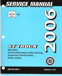 2006 Chevrolet SSR Truck Factory Service Manual - 2 Volume Set