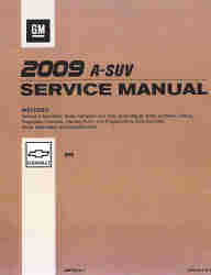 2009 Chevrolet HHR Factory Service Repair Workshop Manual, 3 Vol. Set