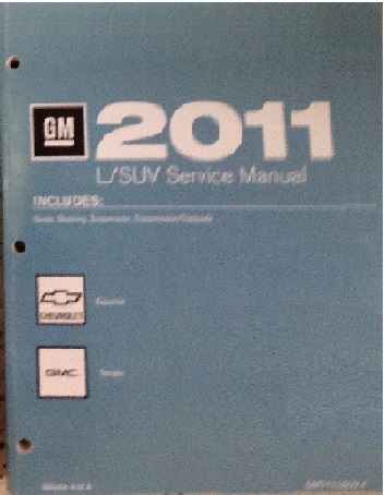 2011 Chevrolet Equinox & GMC Terrain Factory Service Manual