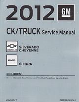 2012 Chevrolet Silverado, GMC Sierra, Sierra Denali & Hybrid Models Factory Service Manual- 7 Vol. Set