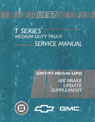 1997 Chevrolet/GMC T-Series Medium Duty Truck Service Manual - Air Brake Update Supplement