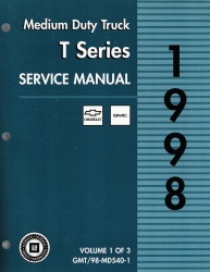 1998 Chevrolet / GMC T-Series Medium Duty Truck Service Manual - 3 Volume Set