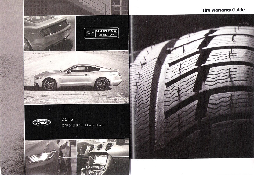 2016 Ford Mustang Owner's Manual