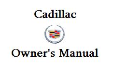 2003 Cadillac CTS Factory Owner's Manual