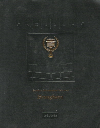 1991 - 1992 Cadillac Brougham Factory Service Manual