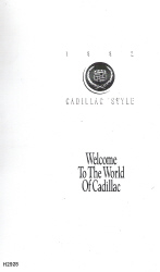 1992 Cadillac El Dorado Factory Owner's Manual