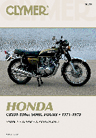 1971 - 1978 Honda CB350, 400, 500 & 550 Fours Clymer Service Repair Maintenance Manual