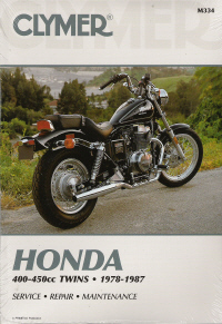 1978 - 1987 Honda 400-450cc Twins Clymer Repair Manual