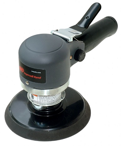 Ingersoll-Rand Dual Action Air Sander 6inch Diameter, 4 CFM, 10,000 RPM