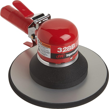 Ingersoll-Rand Heavy Duty Air Geared Orbital Sander - 8 inch Pad