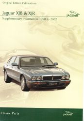 1998 - 2002 Jaguar XJ8 & XJR Supplementary information on CD-ROM