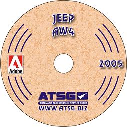 Jeep AW-4 Automatic Transmission ATSG Rebuild Manual CD-ROM