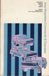 1989 Jeep Engine, Chassis & Body Factory Service Manual