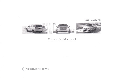 2019 Lincoln Navigator Owner's Manual Kit