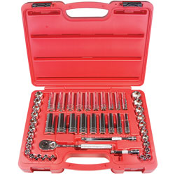 47-piece 3/8-inch Drive 6-point Socket Set