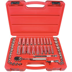 47-piece 3/8-inch Drive 12-point Socket Set